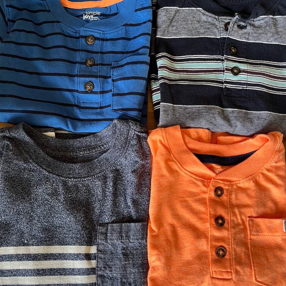 Boys 5T short sleeve shirts in bulk (4)